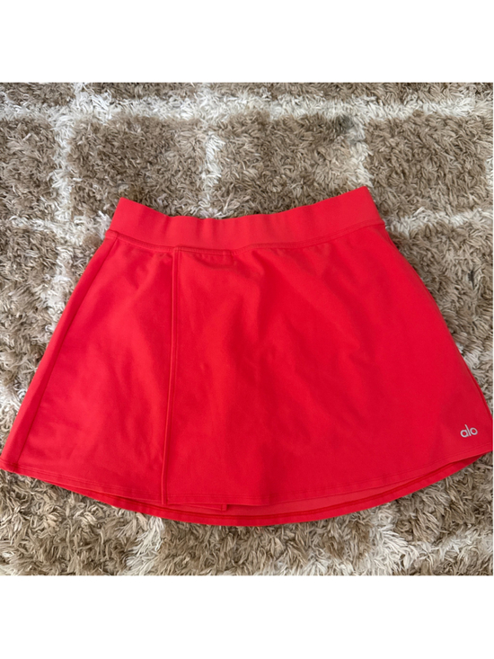 Alo Dresses & Skirts - Women's Alo Coral Alosoft Backspin Mini Skirt M